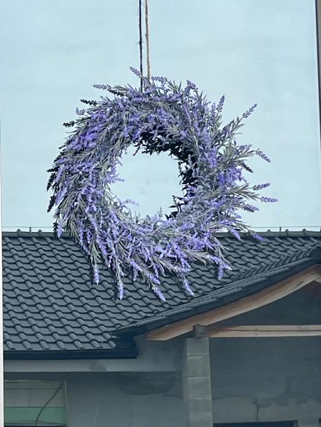 Veniec na dvere - levandula, 