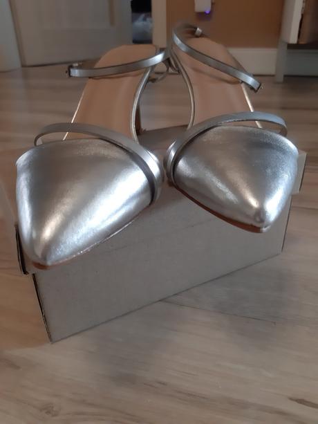 Strieborné topánky zn. mohito veľ.37, mohito,37