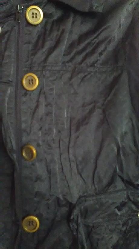 Čierna elegantná bundička, m