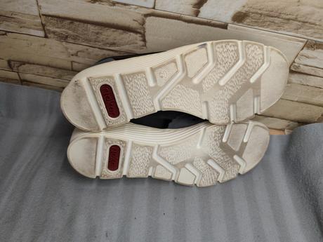 Rieker 38 - dámske našuchovacie sandále, rieker,38