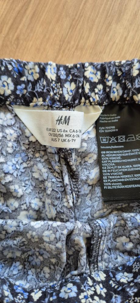 Lahke nohavice h&m 122, h&m,122