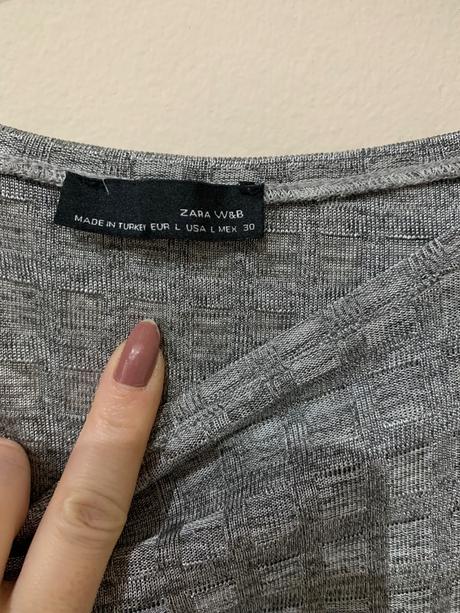 Predlžený sveter, zara,l