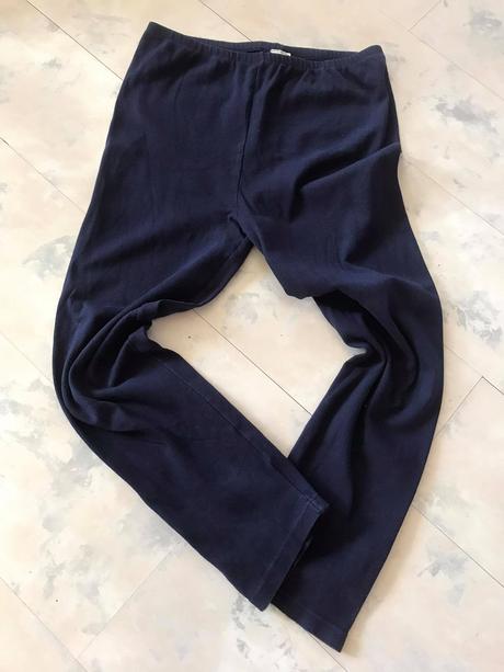 Kvalitné pevné legíny s vysokým pásom, xxl