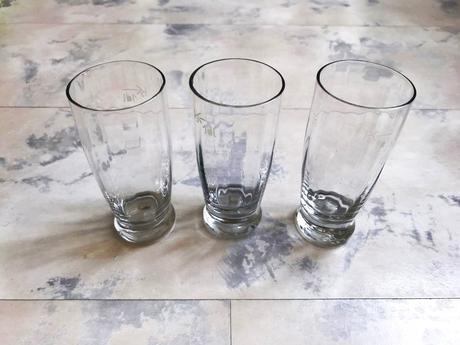 Starožitné poháre 8 ks, 