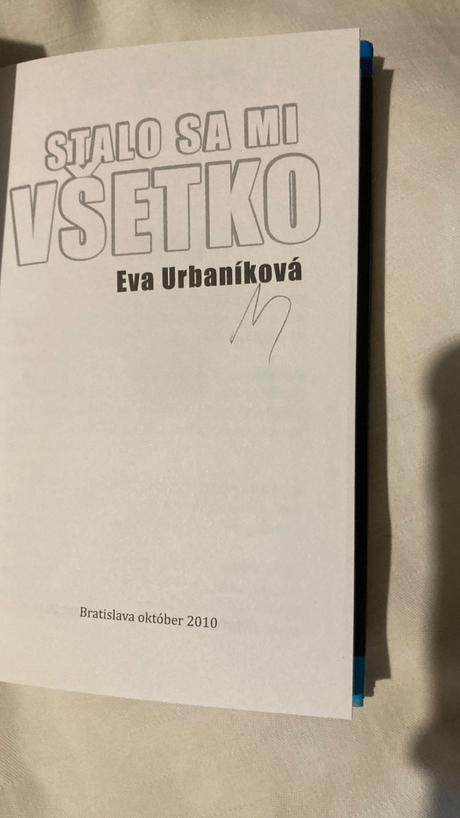 Kniha stalo sa mi všetko, 
