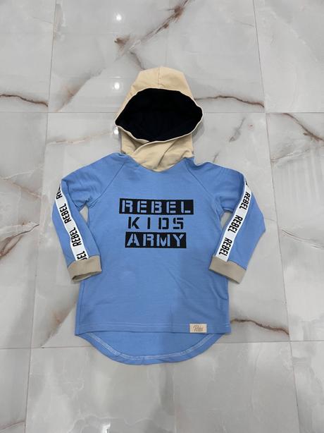 Mikina 1x oblečená, rebel,116