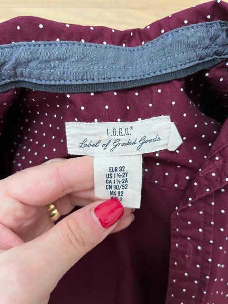Košeľa, h&m,92