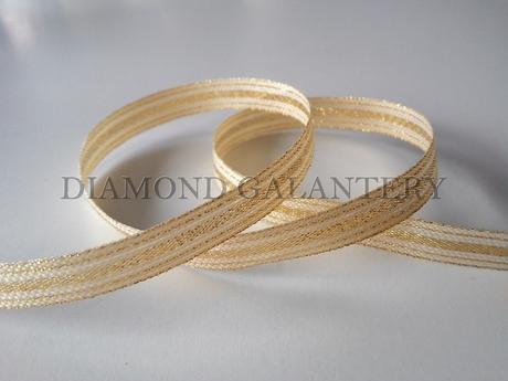 Stuha vianočná zlatá,