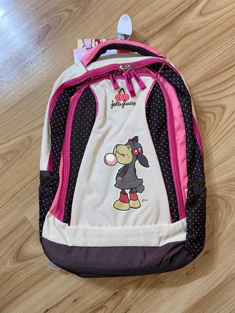 Nová školská taška s ovečkou,