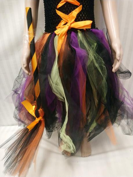 3dielny čarodejnica pestrofarebná, 10-12r, 140-152,