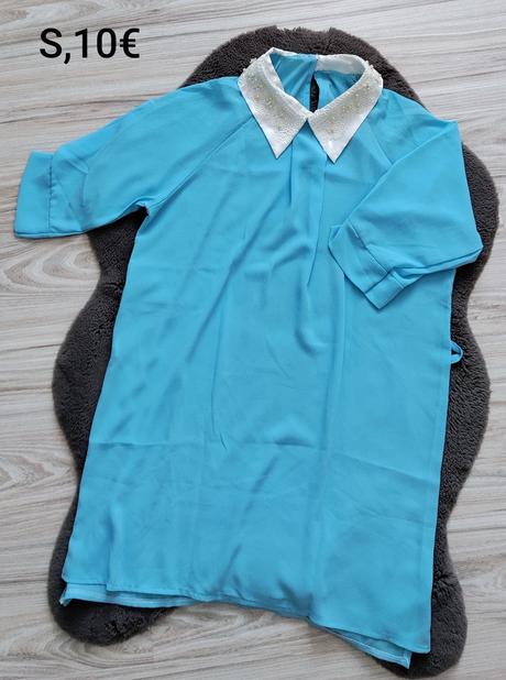 Predĺžený blúzkový top, s