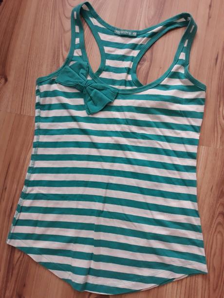 Pruhovane  tričko s maslou, terranova,xs