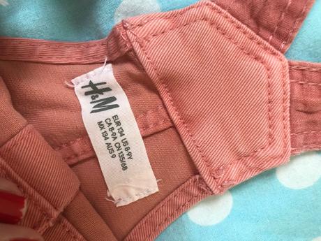 Riflove šatičky, h&m,134