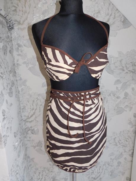 Dolce&gabbana luxusne dvojdielne plavky, 40