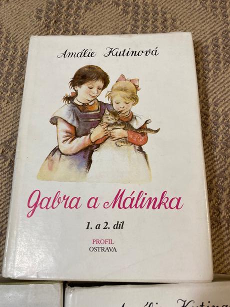 Kompletná sada 1 až 6 diel gabra a málinka amálie, 