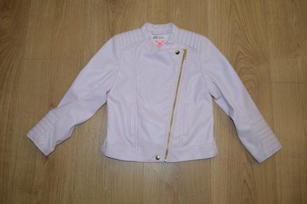 Motorkárska bunda, h&m,116