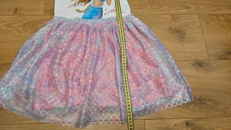 Šaty malá morská víla 128, c&a,128