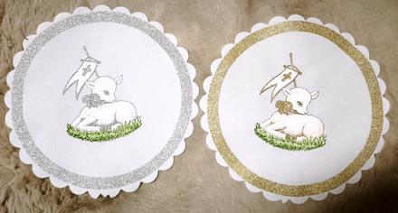 Dekoratívna déčka s barančekom, 