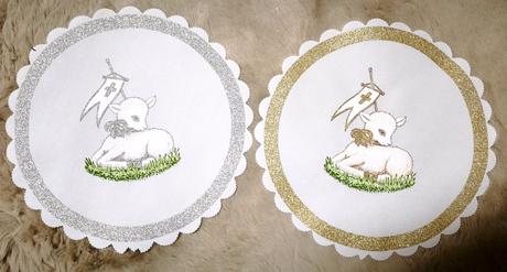 Dekoratívna déčka s barančekom,