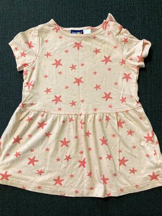 Šaty s krátkym rukávom 74/80, lupilu,80