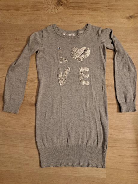 Svetrove šaty, v.140/146, 140