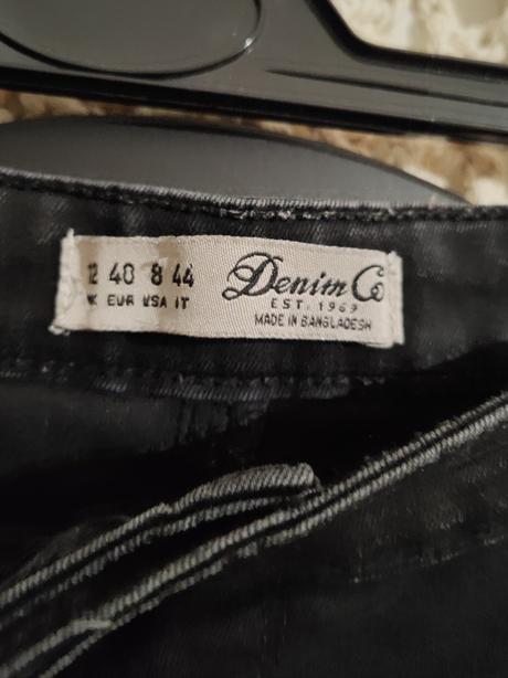 Elastické džínsy s vysokým pásom, h&m,l