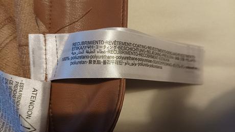 Nádherná koženková sukňa zara m, zara,m