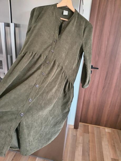 Studio voľné oversize menčestrové šaty s-m, only,m