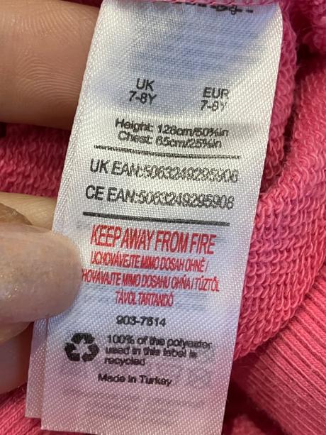 Dievčenská mikina looney tunes (7-8 r.), 128