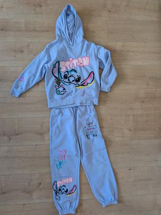 Tepláky stitch, primark,134