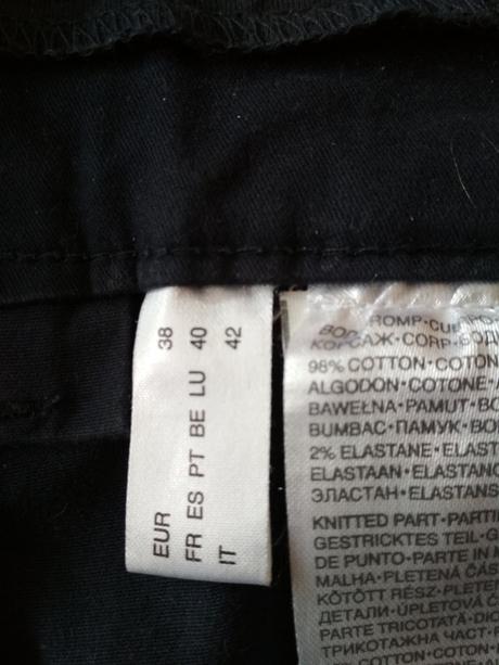 Hrubsie tehu nohavice, c&a,38