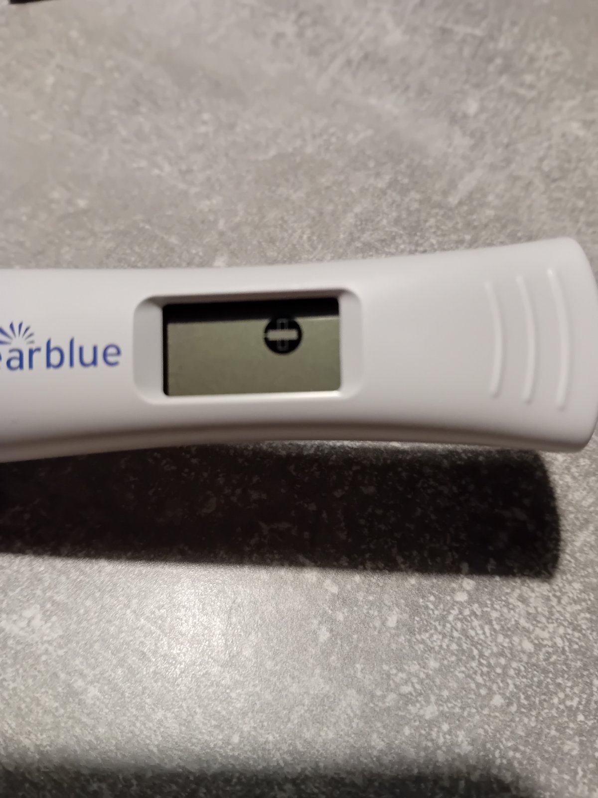 Clearblue test - Modrý koník