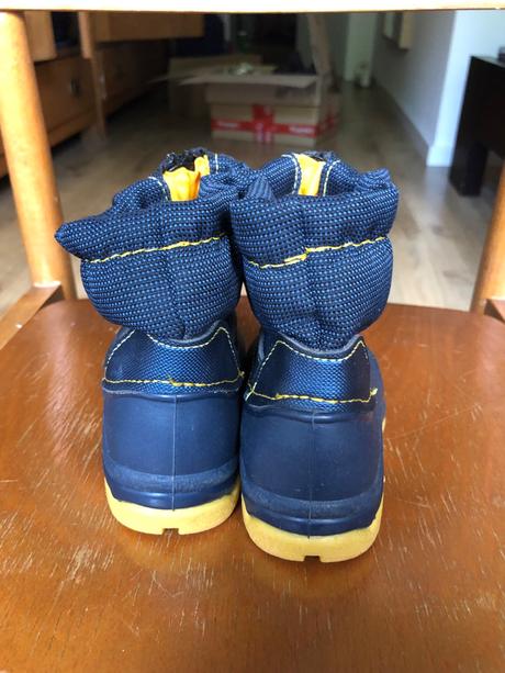 Zateplené gumené čižmičky, 19