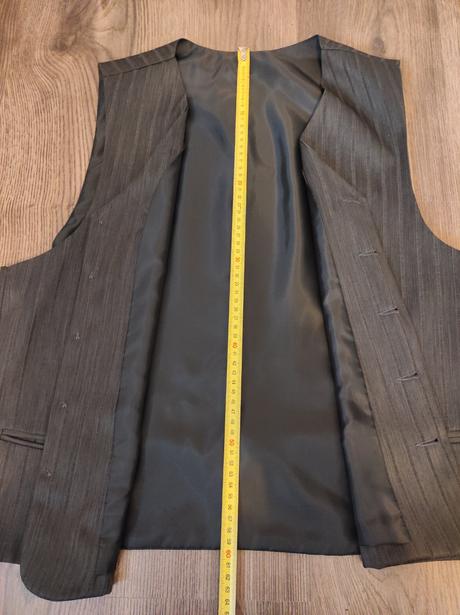 Šedý oblek komplet (xl), xl