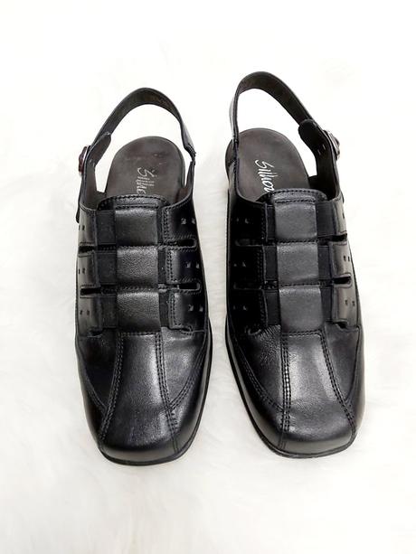 Dámske kožené sandále 093 b, 36