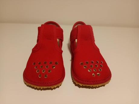 Beda - prezuvky just red w/pf (širší model), beda,22 - 30