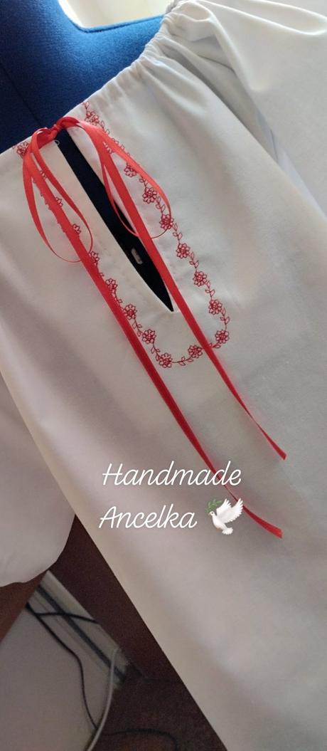 Folk bluzka, 62 - 164