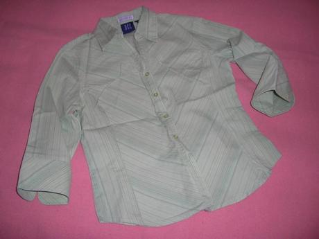 Prúžkovaná 3/4 rukáv dcc stretch, m