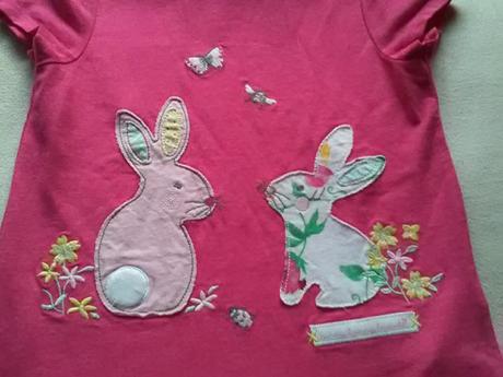 Tričko so zajačikmi, f&f,92
