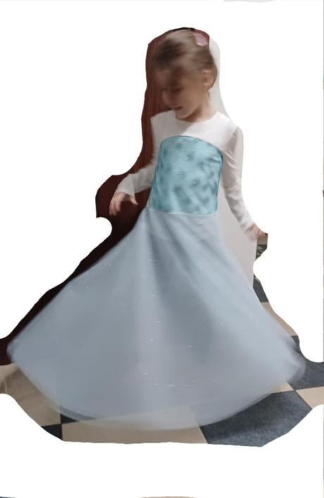 Elsa - frozen šaty, 