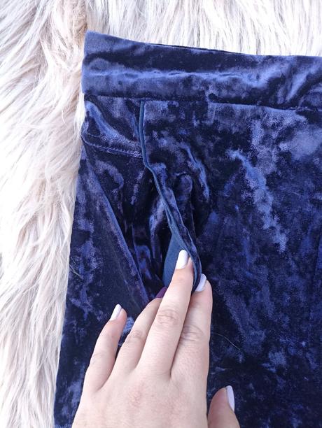 Sexy zamatové šortky, topshop,l