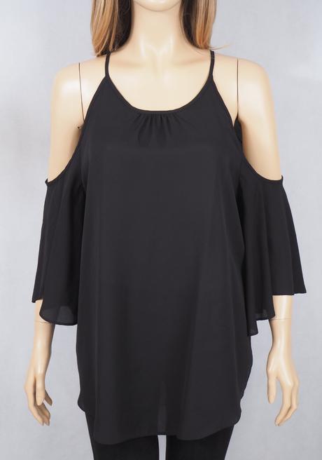 Kvalitný čierny top f&f, f&f,48