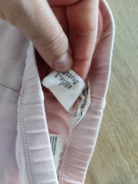 3/4 leginky, h&m,104