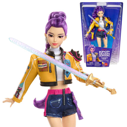 Mattel k-pop demon hunters huntrix rumi,