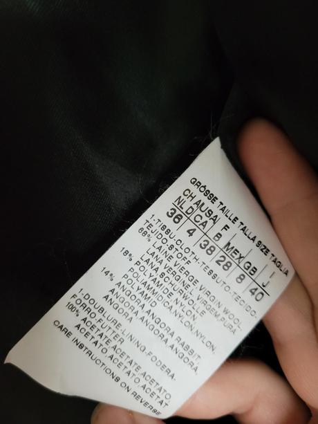 Vlnené kabát max&co., s