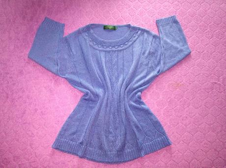 Modrý sveter, l