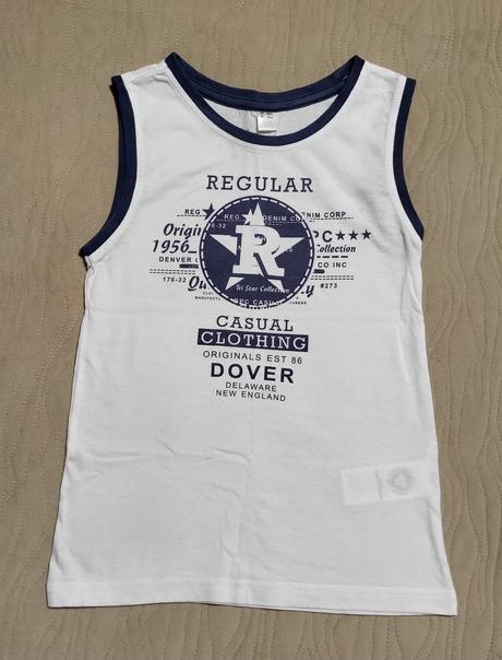 2ks chlapčenské tielka velk. 128/134, bonprix,128