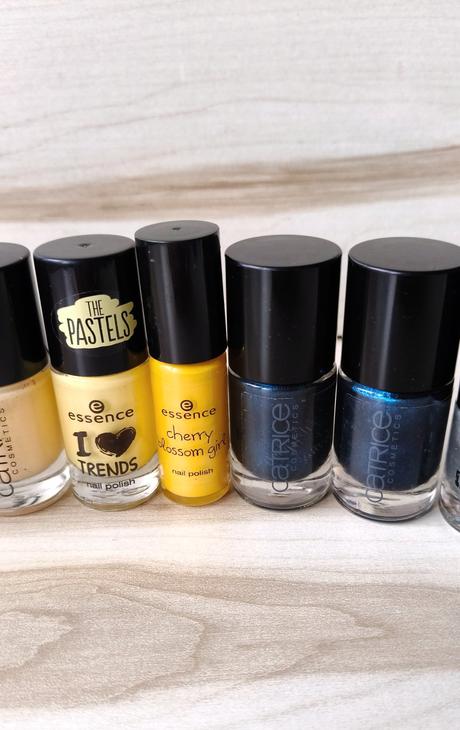 10ks laky na nechty opi, catrice, essence sada,
