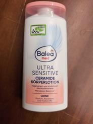 Balea med Ultra Sensitive telové mlieko, 250 ml