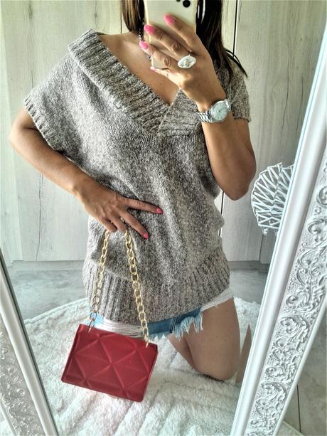 Pletený sveter-xl, xl